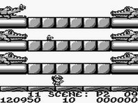une photo d'Ã©cran de RodLand sur Nintendo Game Boy